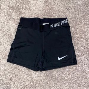 Size S black Nike pros